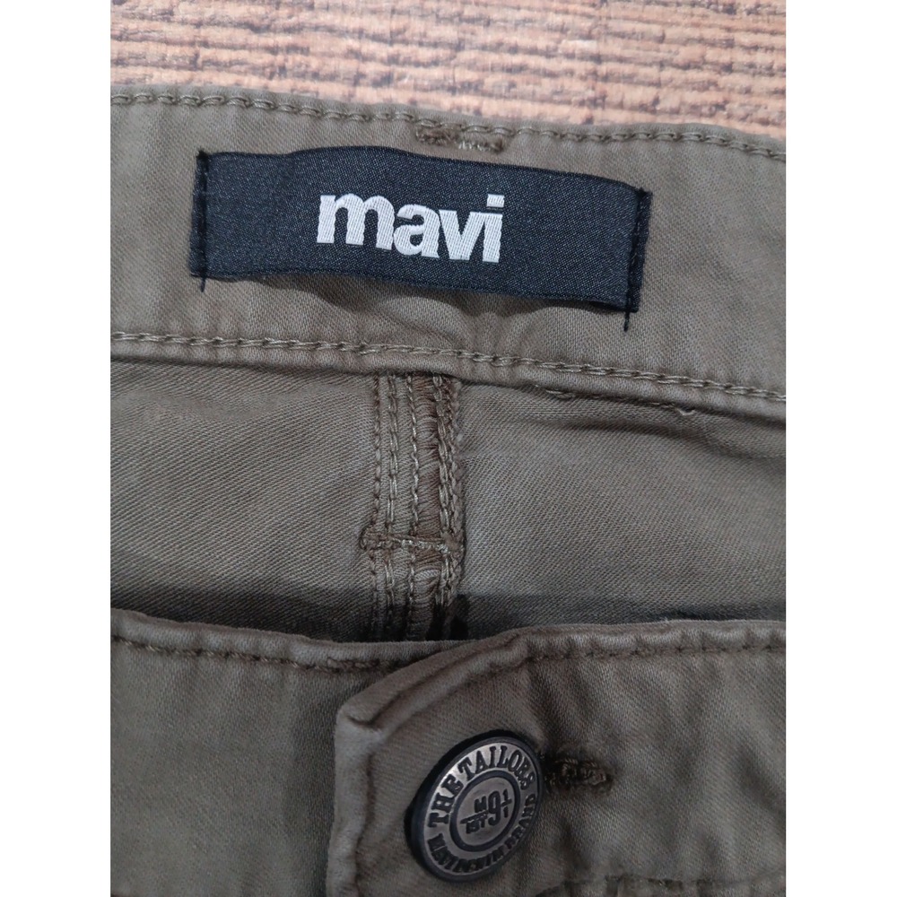 NWT MAVI Zach Straight Leg Twill Pants Dusty Olive Twill 40/34 (2967) - Picture 3 of 16